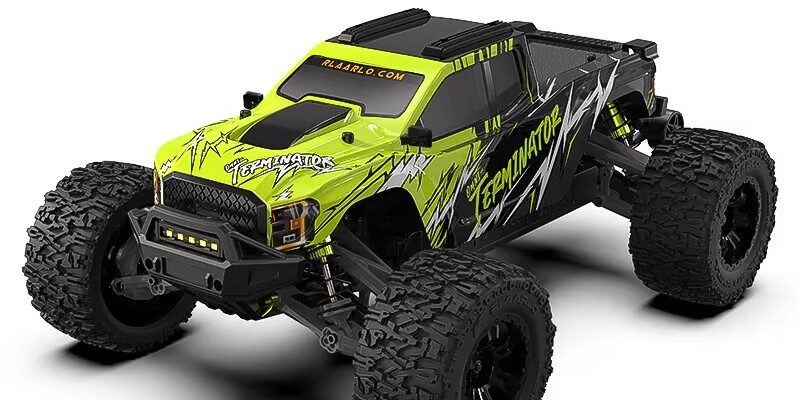 Custom high-speed 4WD RC monster truck
