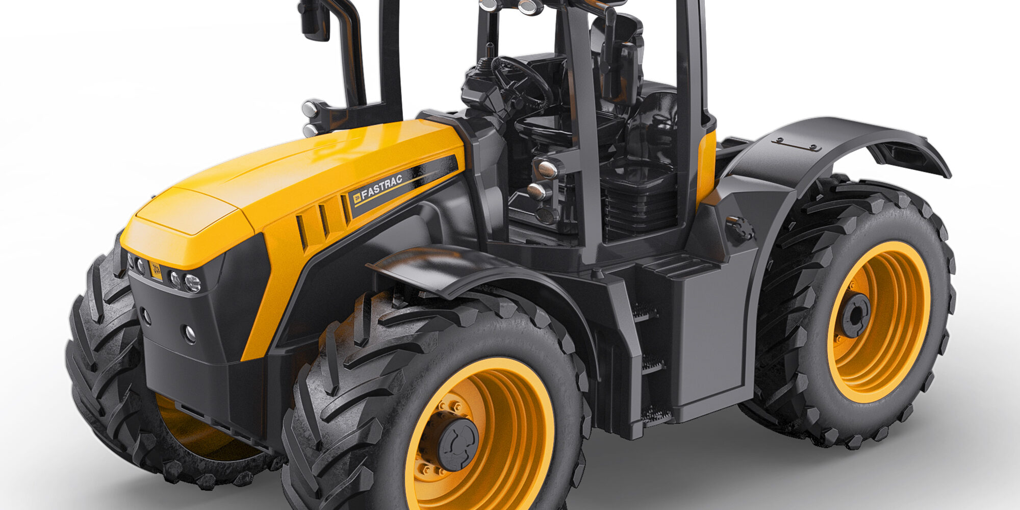 Custom farm tractor RC engineering vehicles for kids