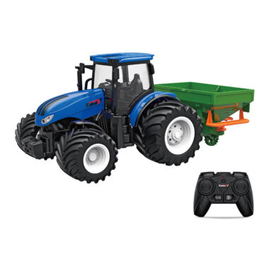 Custom farm tractor RC engineering vehicles for kids