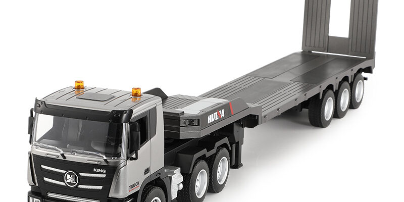 Bulk RC car semi-trailer transport engineering vehicle